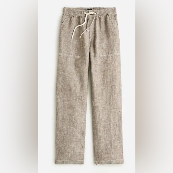 J. Crew Other - New JCrew Beach pant in linen